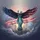Bald Eagle American Flag Statue of Liberty - Independence Day Celebration Spare Tire Cover - 6