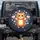 Welcoming Smiling Fluffy Orange Tabby Cat Hearts Stars - Cat Lover Gift Spare Tire Cover - 1