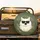White Cat Sunglasses Olive Green Background - Home Decor Gift for Cat Lover Spare Tire Cover - 2
