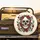 Human Skull Red Roses Floral – Occult Home Decor Gift Spare Tire Cover - 2