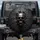 Gritty Realistic Menacing Skull Fractured Concrete Wall Automotive Accessory Gift Spare Tire Cover - 1