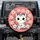 White Tabby Cat Daisy Garden Coral Pink Floral - Cat Lover Home Decor Gift Spare Tire Cover - 1