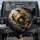 Liquid Marble Metallic Gold Black Grey Swirls - Luxury Auto Accessory Gift Spare Tire Cover - 1