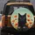 Majestic Black Cat Wildflower Meadow Golden Sky - Home Decor Gift for Cat Lover Spare Tire Cover - 5