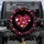 Hand Drawn Scribbled Hearts Fuchsia Red Pink White - Love Expression Gift Spare Tire Cover - 1