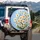 Daisy Garden Sky - Garden Lover Outdoor Decor Gift Spare Tire Cover - 3