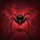 Black Widow Spider Glowing Web - Wildlife Lover Gift for Spider Enthusiast Spare Tire Cover - 6