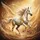 White Horse Golden Filigree - Equestrian Vehicle Decor Gift Spare Tire Cover - 6