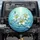 White Lily Flowers Floating Water Ripples - Home Decor Gift for Nature Lover Spare Tire Cover - 1