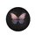 Shimmering Butterfly Gold Pink Lavender Star - Home Decor Gift for Butterfly Lover Women Spare Tire Cover - 4
