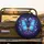 Morpho Butterfly Glowing Mushrooms Crystal Shards - Mystical Decor Gift for Butterfly Lover Spare Tire Cover - 2