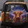 Highland Cow Wildflower Meadow Twilight - Farmhouse Home Decor Gift for Cow Lover Spare Tire Cover - 5