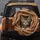 Tabby Kitten Blue Eyes White Paws Emerging Camel Fabric - Pet Lover Gift for Cat Owners Spare Tire Cover - 5