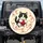 Tuxedo Cat Pouncing Red Yarn Ball with Paw Prints - Home Decor Gift for Cat Lover Spare Tire Cover - 1