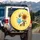 Sunflower Bee Snail Watering Can Potted Plant - Home Decor Gift for Garden Lover Spare Tire Cover - 3