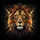 Majestic Lion Head Faceted Geometric - Adventure Seeker Gift Spare Tire Cover - 6