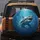Great White Shark Ocean Depths Agitated Water Bubbles - Wildlife Lover Gift Spare Tire Cover - 5