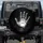 Human Hand Dog Paw Realistic Prints Charcoal Black White Smoke Wisps - Pet Owner Gift Spare Tire Cover - 1