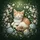 Ginger Tabby Kitten Garden Blossoms - Cat Lover Home Decor Gift Spare Tire Cover - 6