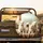 Fluffy Puppy Dogs Beige Cushion - Home Decor Gift for Dog Lover Spare Tire Cover - 2