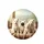 Fluffy Puppy Dogs Beige Cushion - Home Decor Gift for Dog Lover Spare Tire Cover - 4