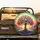 Tree of Life Canopy Flower Medallion Organic Landscape Swirling Sky - Home Decor Gift Spare Tire Cover - 2