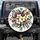 White Tropical Flowers Crimson Ochre Blooms Dark Teal Foliage - Home Decor Gift Spare Tire Cover - 1