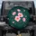 Pink Hibiscus Flowers Teal Leaves - Home Decor Gift for Garden Lover Spare Tire Cover - 1