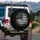 Distressed Rugged American Flag - Independence Day Gift for Veterans Spare Tire Cover - 3