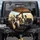 Grey Aliens Vehicle Interior Desert Road Trip Scene - Sci-Fi Lover Travel Essentials Gift Spare Tire Cover - 1