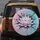 Iridescent Crystal Lotus Flower Multifaceted Refraction - Home Decor Gift Spare Tire Cover - 5