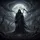 Grim Reaper Scythe Gothic Graveyard Castle - Dark Fantasy Lover Gift Spare Tire Cover - 6