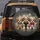 Fluffy Shih Tzu Puppies Beaded Headband Harness Bow Tie - Dog Lover Gift Spare Tire Cover - 5
