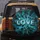 LOVE Cracked Ice Liquid Marbled - Modern Decor Gift Spare Tire Cover - 5
