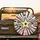 Central Multi-Layered Five-Pointed Star Cluster Radial Lines - Everyday Use Gift Spare Tire Cover - 2