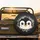 Cartoon Penguin Face Snowflake Frosty - Winter Lover Gift for Penguin Lovers Spare Tire Cover - 2