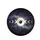Radiant Full Moon Astrological Orbits Cosmic Stars - Astrology Lover Gift Spare Tire Cover - 4