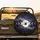 Radiant Full Moon Astrological Orbits Cosmic Stars - Astrology Lover Gift Spare Tire Cover - 2