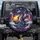 Dragon American Flag Star Flames - Independence Day Gift for Veterans Spare Tire Cover - 1