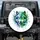 Split Wolf Head Glowing Eyes Crystalline Mist - Wildlife Lover Home Decor Gift Spare Tire Cover - 1