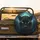Black Panther Glowing Green Eyes Night Forest - Wildlife Lover Gift Spare Tire Cover - 2