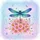 Galaxy Wing Iridescent Dragonfly Pink Daisy Flowers - Nature Lover Gift Spare Tire Cover - 6