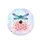 Galaxy Wing Iridescent Dragonfly Pink Daisy Flowers - Nature Lover Gift Spare Tire Cover - 4