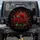 Velvet Red Rose Bouquet Petals Dew Drops Opulent Black - Floral Decor Gift Spare Tire Cover - 1