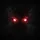 Crimson Red Eyes Emerging Shadow Ethereal Mist Spectral Patterns Vehicle Enthusiast Gift Spare Tire Cover - 6