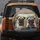 Pugs Driving Road Trip Landscape - Travel Essentials for Dog Owners Spare Tire Cover - 5