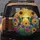 Hummingbirds Stained Glass Sunflowers Petunias - Garden Lover Gift Spare Tire Cover - 5