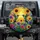 Hummingbirds Stained Glass Sunflowers Petunias - Garden Lover Gift Spare Tire Cover - 1