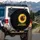Sunflower Monarch Butterfly She's Sunshine Little Hurricane - Garden Lover Gift Spare Tire Cover - 3