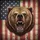 Roaring Grizzly Bear American Flag - Independence Day Gift for Wildlife Lover Spare Tire Cover - 6